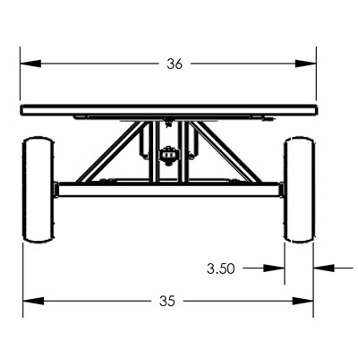 Quad-Steer Industrial Trailers