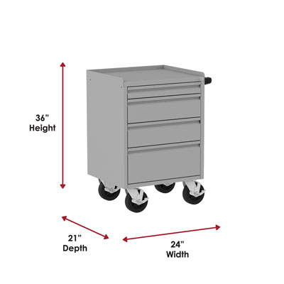 24" Deluxe Mobile Workbench