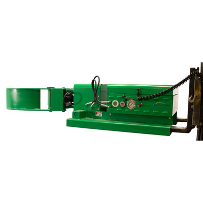 Drum Clamp & Tilt Powered Forklift Attachment, Versa Grip