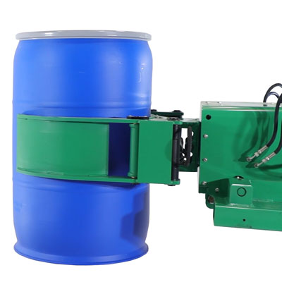 Drum Clamp & Tilt Powered Forklift Attachment, Versa Grip