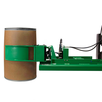 Drum Clamp Powered Forklift Attachment, Maxi Grip