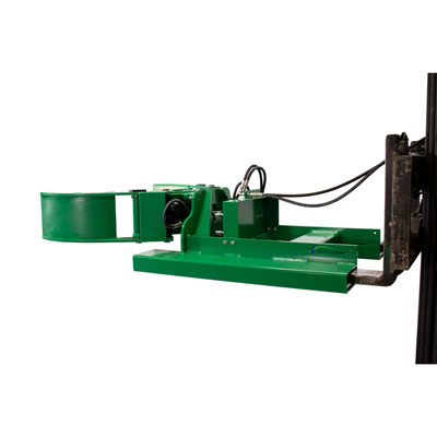 Drum Clamp Powered Forklift Attachment, Maxi Grip