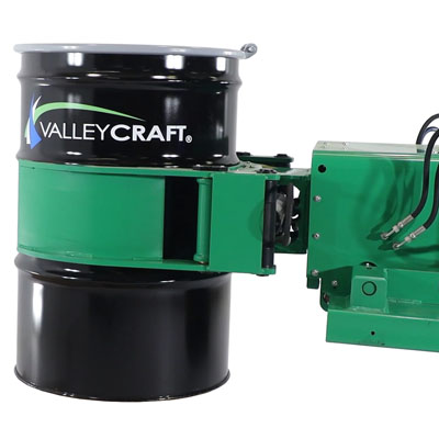 Drum Clamp Powered Forklift Attachment, Maxi Grip