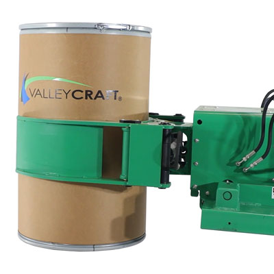 Drum Clamp Powered Forklift Attachment, Maxi Grip
