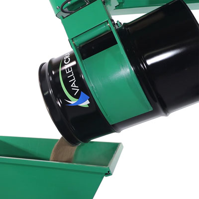 Drum Clamp Tilt & Rotate Powered Forklift Attachment, Ultra Grip