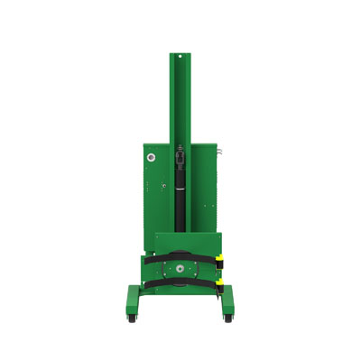 Drum Lift & Rotator - Fully Powered Lift/Rotate/Drive, Ratchet Straps