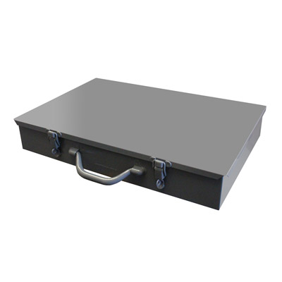 Large Steel Compartment box w/ 24 Openings, 18" Wide