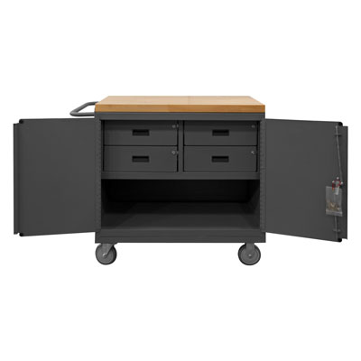3119 Series, Mobile Bench Cabinet|4 Drawers 