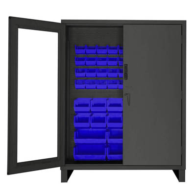 14 Gauge Electronic Access Cabinet with Hook-On-Bins