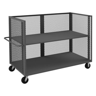 3ST Series, 3 Sided Mesh Truck|Adjustable Shelf