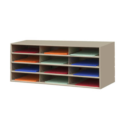 12 Opening Horizontal Literature Rack