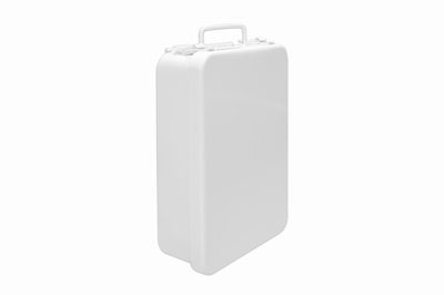 16 Unit Vertical Metal First Aid Kit Box (Empty)