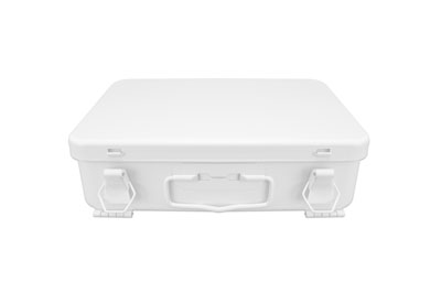 16 Unit Horizontal Metal First Aid Kit Box (Empty)