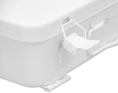 16 Unit Horizontal Metal First Aid Kit Box (Empty)
