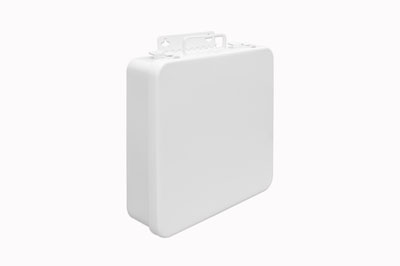 24 Unit Horizontal Metal First Aid Kit Box (Empty)