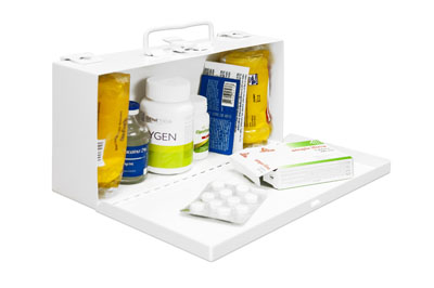 50 Kit Commercial First Aid Box (Empty)