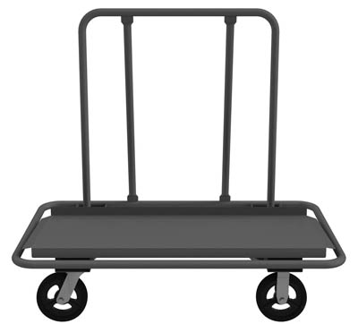 Drywall Truck w/ Mold-On Rubber Swivel Casters, 30" Wide