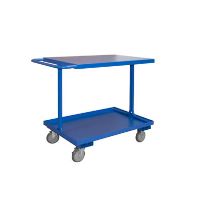 2 Shelf Easy Access Shelf Cart