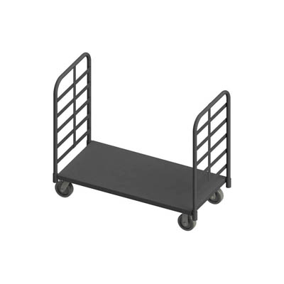 Platform Truck, 2 Removable Handles, 6" Phenolic Cstrs