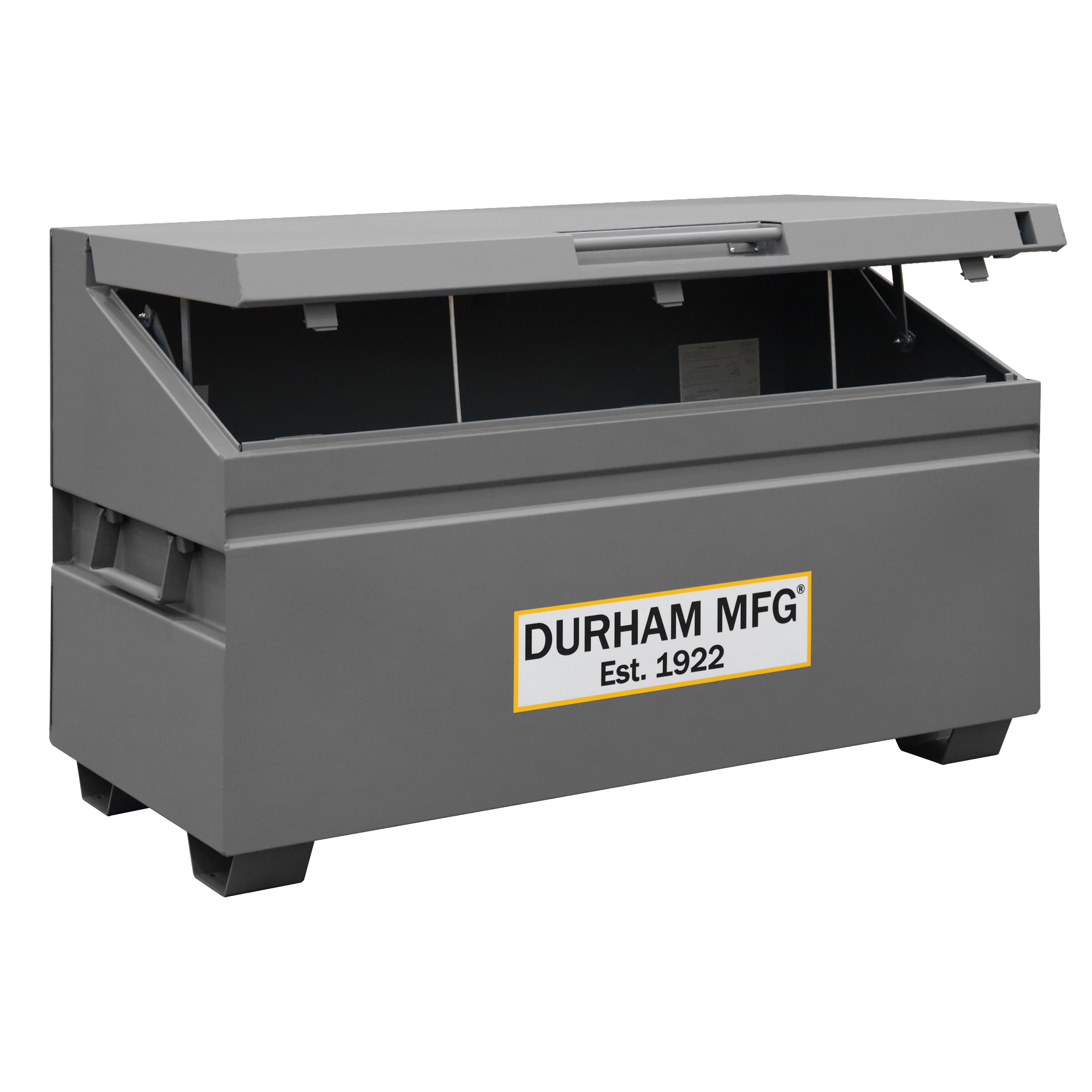 Slope Lid Jobsite Storage Box, 31 Cu. Ft. Capacity, 60" Wide
