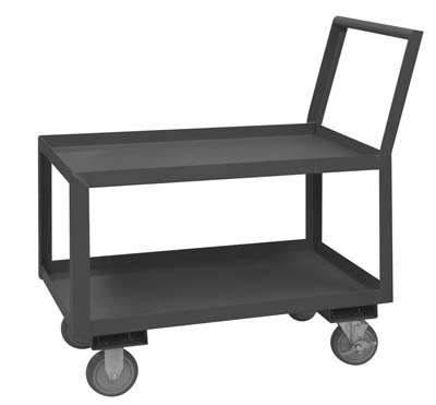 Low Deck Service Truck w/ 2 Shelves, All Lips Up