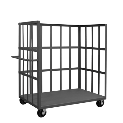 Open Portable Shelf Trucks w/ 6" Phenolic Casters