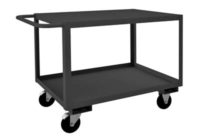 Stock Cart w/ 2 Shelves, 42-1/4" Wide