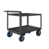 Lips Up Rolling Service Carts w/ 8' Polyurethane Casters & Tubular Handle