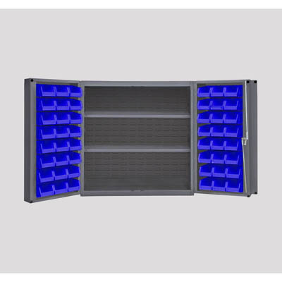 Table High Cabinet with 48 Bins & 2 Shelves