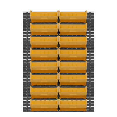 Wall Mountable Louvered Panel, 46" Wide