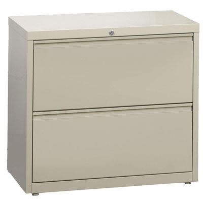 HL8000 Series 2 Drawer Lateral File Cabinet, 36" Wide