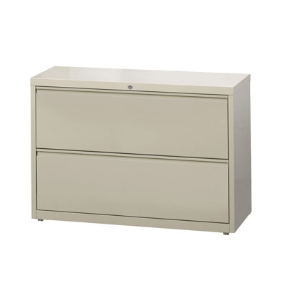 HL8000 Series 2 Drawer Lateral File Cabinet, 42" Wide