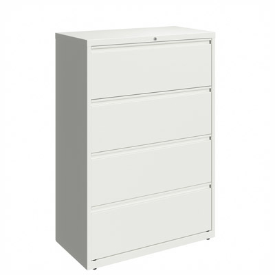 HL1000 Series 4 Drawer Lateral File Cabinet, 36" Wide