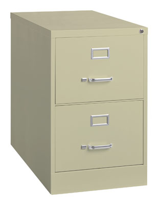 2500 Series, 25" Deep, 2 Drawer, Legal Width, Vertical File Cabinet