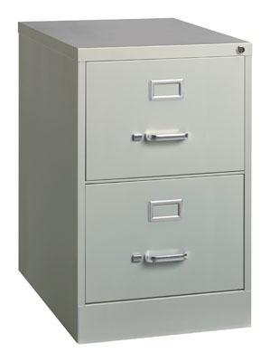 2500 Series, 25" Deep, 2 Drawer, Legal Width, Vertical File Cabinet