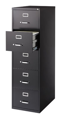 3000 Series, 26.5" Deep, 5 Drawer, Legal Width, Vertical File Cabinet