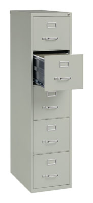 3000 Series, 26.5" Deep, 5 Drawer, Letter Width, Vertical File Cabinet