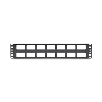 2U Cable Routing Blank