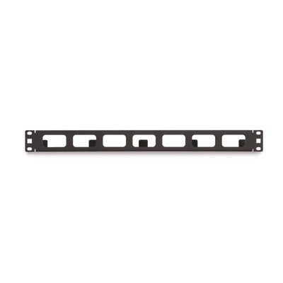 1U Tool-less 5 D-Ring Cable Manager