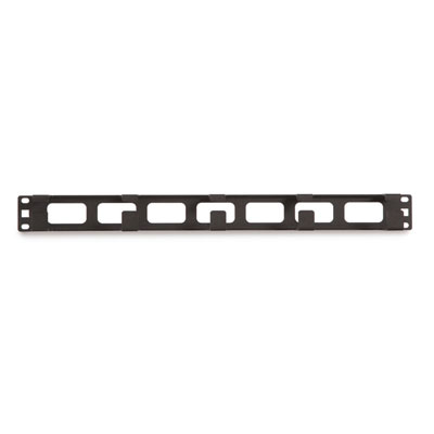1U Tool-less 5 D-Ring Cable Manager