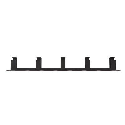 1U Tool-less 5 D-Ring Cable Manager