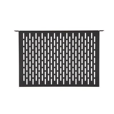 1U 12� Vented Component Shelf