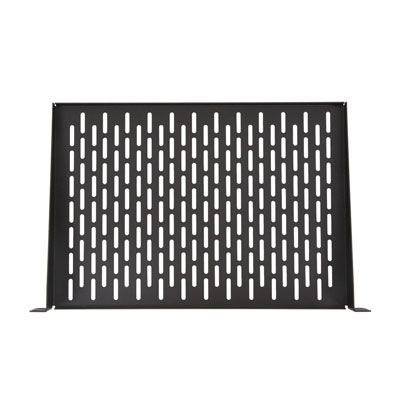 1U 12� Vented Component Shelf
