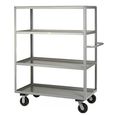 4-Shelf Truck w/ 1 1/2" Retaining Lips & 16 1/2" Shelf Clearance