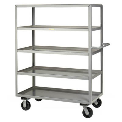 Multi-Shelf Truck w/ 5 Shelves & 1-1/2" Retaining Lips