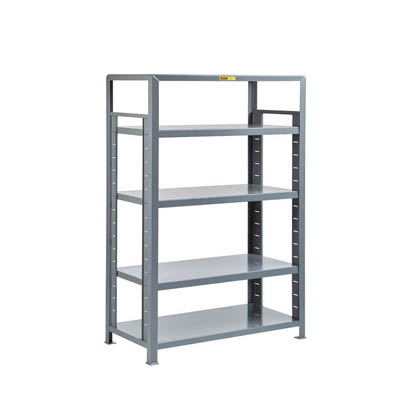 Heavy-Duty Adjustable Steel Shelving- 5 Shelves, 32"W x 18"D x 72"H
