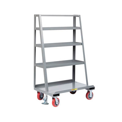 "A"- Frame Sheet & Panel Truck w/ Back Shelf Storage