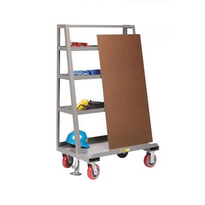 "A"- Frame Sheet & Panel Truck w/ Back Shelf Storage