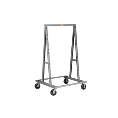 Adjustable Tray A-Frame Shelf Truck w/ Phenolic Wheels (2,000 lbs. Capacity)