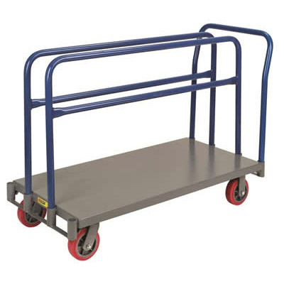 Adjustable Sheet & Panel Truck, 6" Polyurethane Casters (3,600 lbs. Capacity), 30" Wide